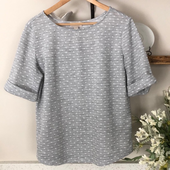 LOFT Tops - 🍀SPD SALE🍀 Ann Taylor Loft polka dot shirt